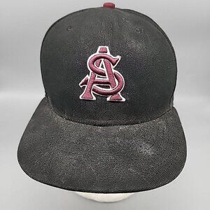 ASU Devils Hat  New Era 7 1/4 Does Collegiate 59fifty Black